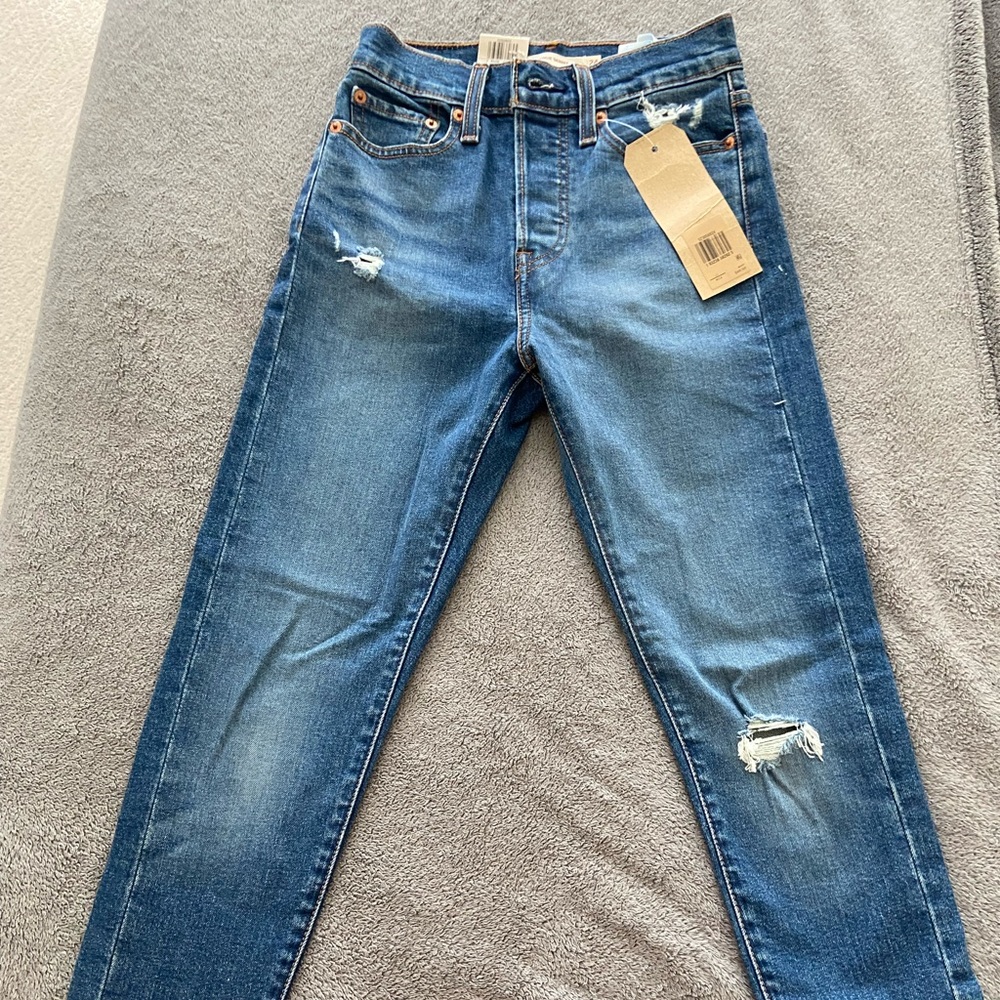 Levi's wedgie skinny jeans size 24 NWT